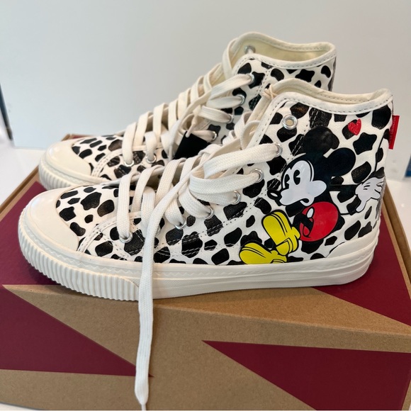 MOA Concepts Shoes - New Moa Concepts High Top Disney Sneakers Sz 37 / W6.5 / M5 Shoes Mickey Mouse